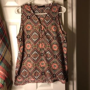 Salmon colored blouse